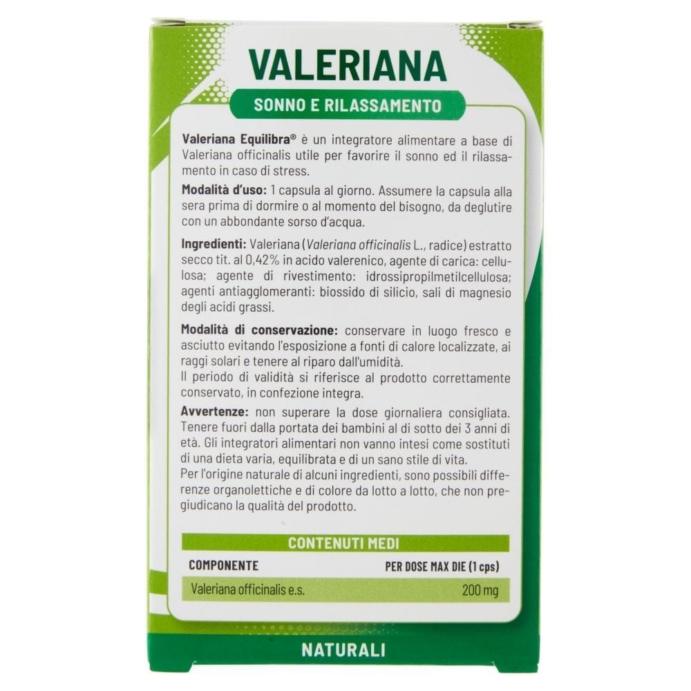 VALERIANA 30 CAPSULE