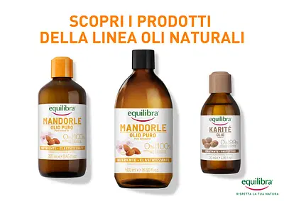 EQUILIBRA OLIO DI MANDORLE DOLCI 250 ML EQUILIBRA OLIO DI MANDORLE DOLCI 250 ML