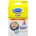 CEROTTO CALLIFUGO TRATTAMENTO RIMOZIONE/PROTEZIONE CALLI 4 CEROTTI IDROREPELLENTI + 4 DISCHETTI CALLIFUGHI