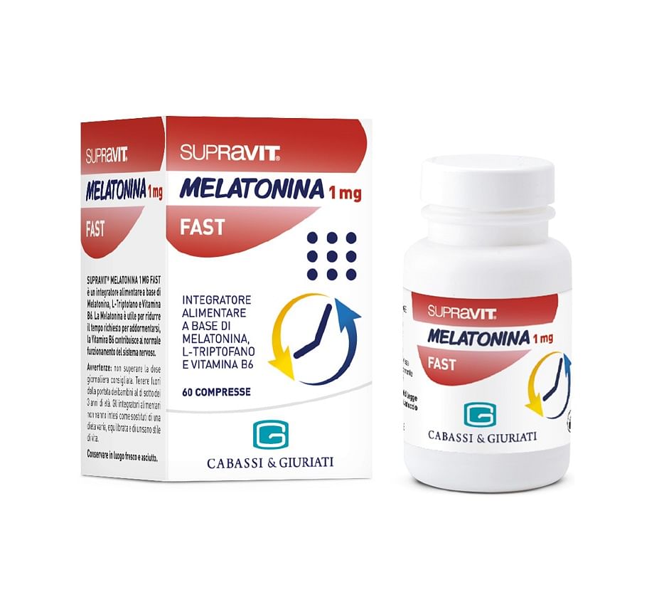 Melatonina 1 Supravit 60 Compresse