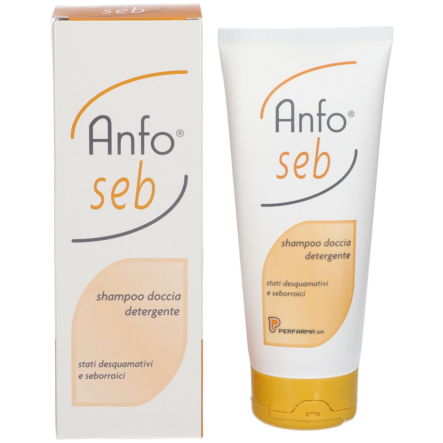 ANFO SEB SHAMPOO DOCCIA DETERGENTE 200 ML
