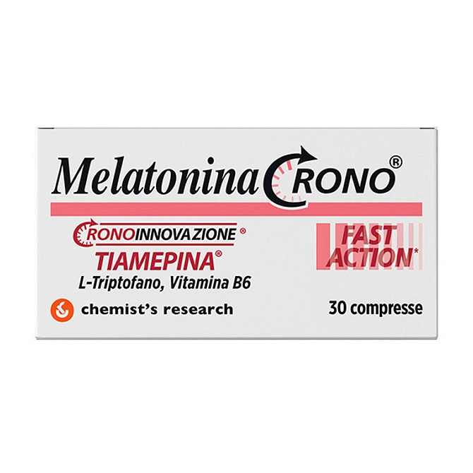 Melatonina Crono 1 Mg Tiamepina 30 Compresse
