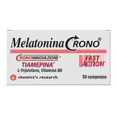 MELATONINA CRONO 1MG TIAMEPINA 30 COMPRESSE
