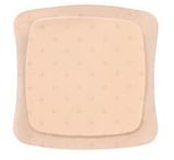 MEDICAZIONE STERILE IN SCHIUMA POLIURETANO IDROCELLULARE AQUACEL AG FOAM ADESIVA 8X8 CM 10 PEZZI