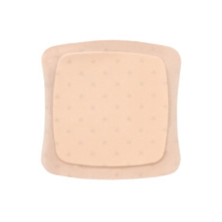 MEDICAZIONE STERILE IN SCHIUMA POLIURETANO IDROCELLULARE AQUACEL AG FOAM ADESIVA 8X8 CM 10 PEZZI