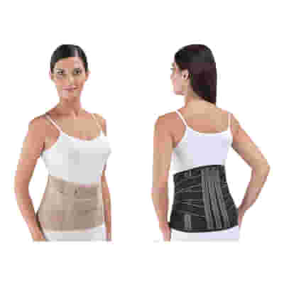 IN-CROSS CORSETTO ELASTICO NERO LARGE
