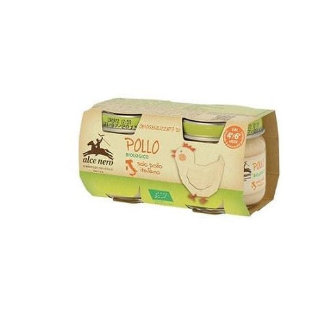 OMOGENEIZZATO DI POLLO BABY FOOD BIO 2 X 80 G