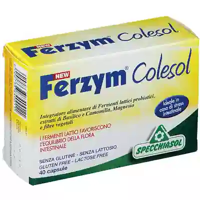 NEW FERZYM COLESOL 40 CAPSULE