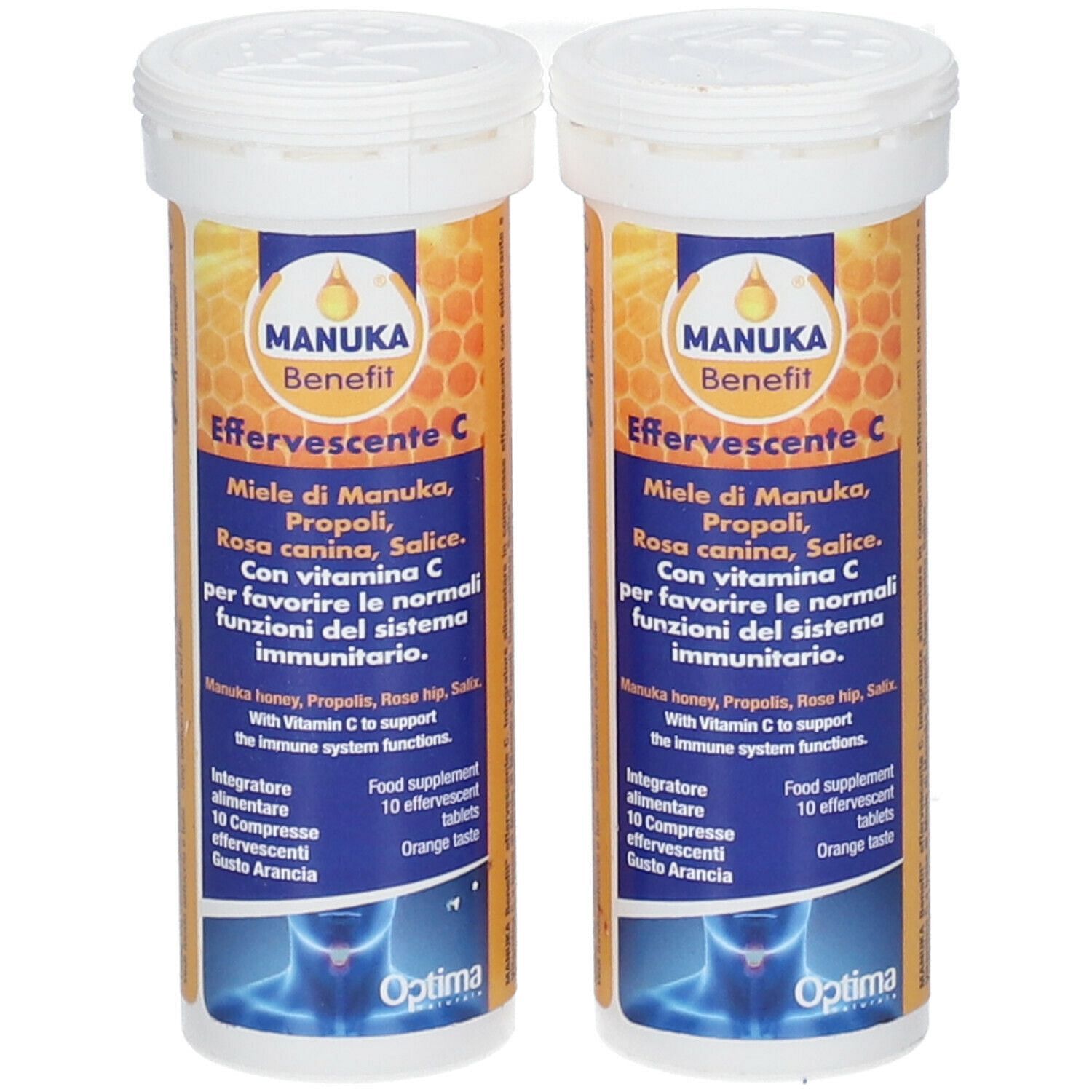 Manuka Benefit Effervescente C 20 Compresse