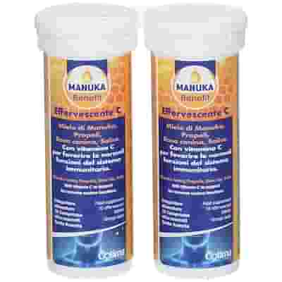 MANUKA BENEFIT EFFERVESCENTE C 20 COMPRESSE