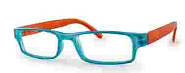 TWINS GOLD BOSTON OCCHIALE PREMONTATO LIGHT BLU/ARANCIO + 1,00