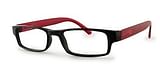 TWINS GOLD BOSTON OCCHIALE PREMONTATO NERO/ROSSO +3,50
