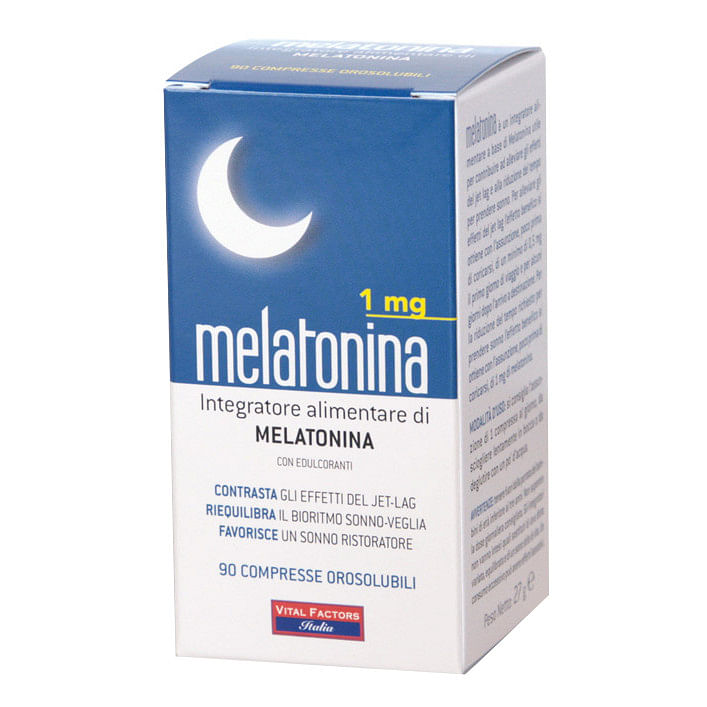 Melatonina 1 Mg 90 Compresse Orosolubili