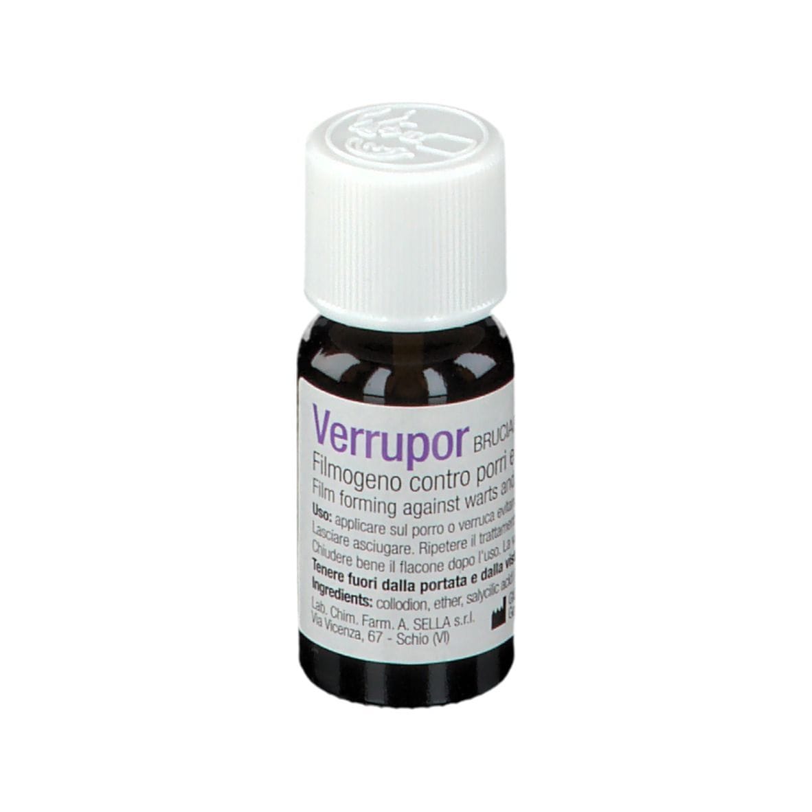 VERRUPOR BRUCIAPORRI FLACONCINO CONTAGOCCE 12 ML NUOVA FORMULA