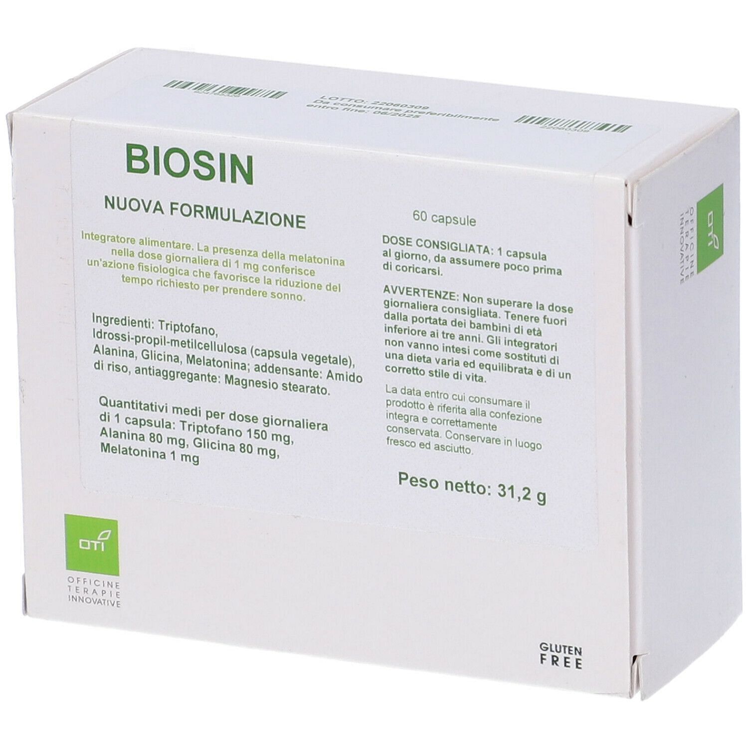 Biosin Nuova Formulazione 60 Capsule