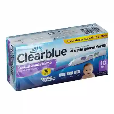 TEST DI OVULAZIONE CLEARBLUE DIGITALE AVANZATO 10 PEZZI