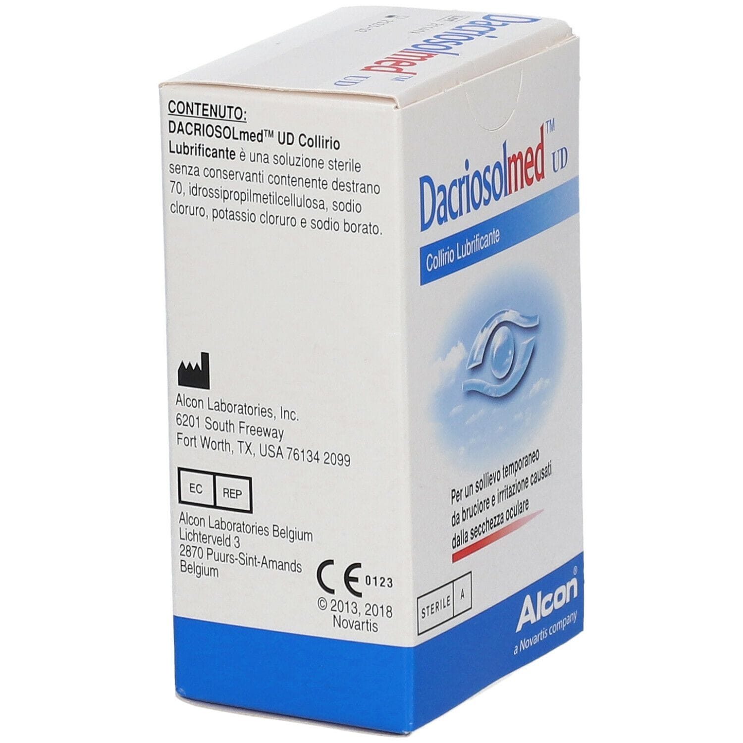 DACRIOSOLMED UD COLLIRIO LUBRIFICANTE 30 FLACONCINI MONODOSE 0,4 ML