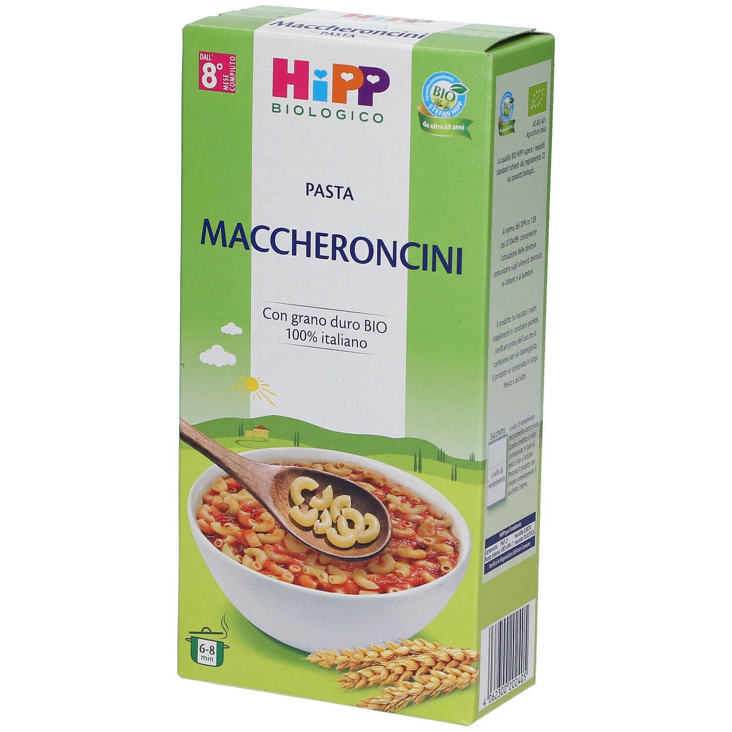 Hipp Bio Pastina Maccheroncini 320 G