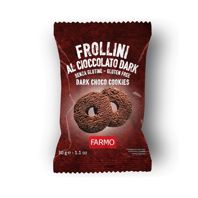 Farmo Frollini Al Cioccolato Dark 30 G