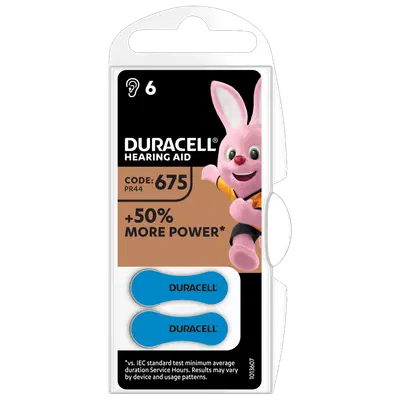 DURACELL EASY TAB 675 BLU BATTERIA PER APPARECCHIO ACUSTICO DURACELL EASY TAB 675 BLU BATTERIA PER APPARECCHIO ACUSTICO