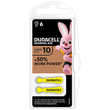 DURACELL ACTIVAIR HEARING AID EASY TAB 10 GIALLO BATTERIA PER APPARECCHIO ACUSTICO 6 PEZZI