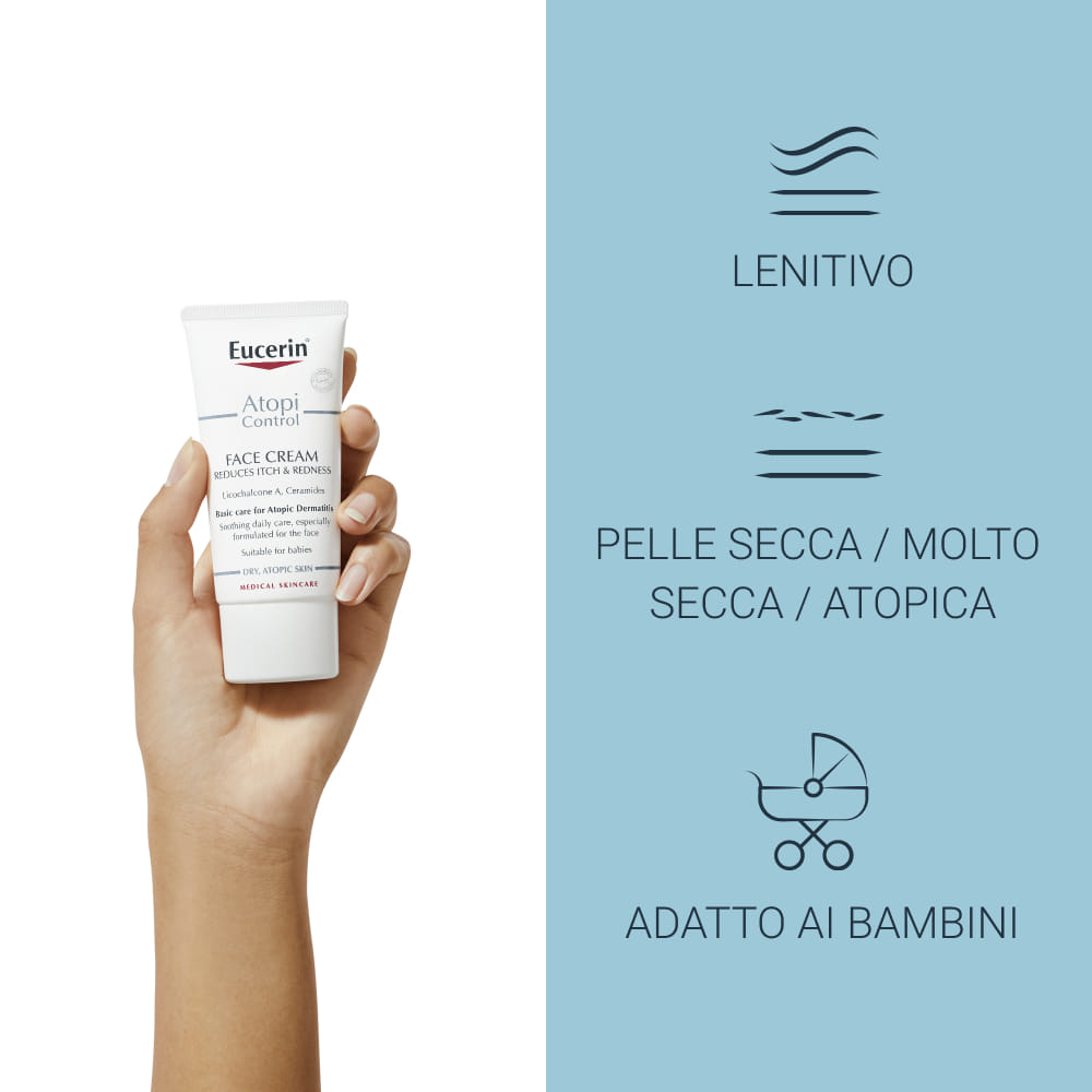 EUCERIN ATOPICONTROL VISO 50 ML