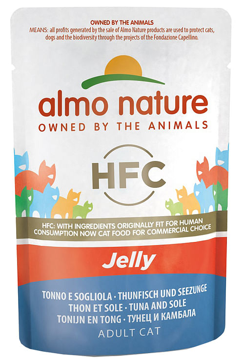 Almo Nature Classic Jelly Tonno/Sogliola 55 G