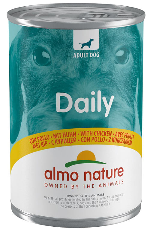 Almo Nature Dogs Daily Menu Con Pollo 400 G