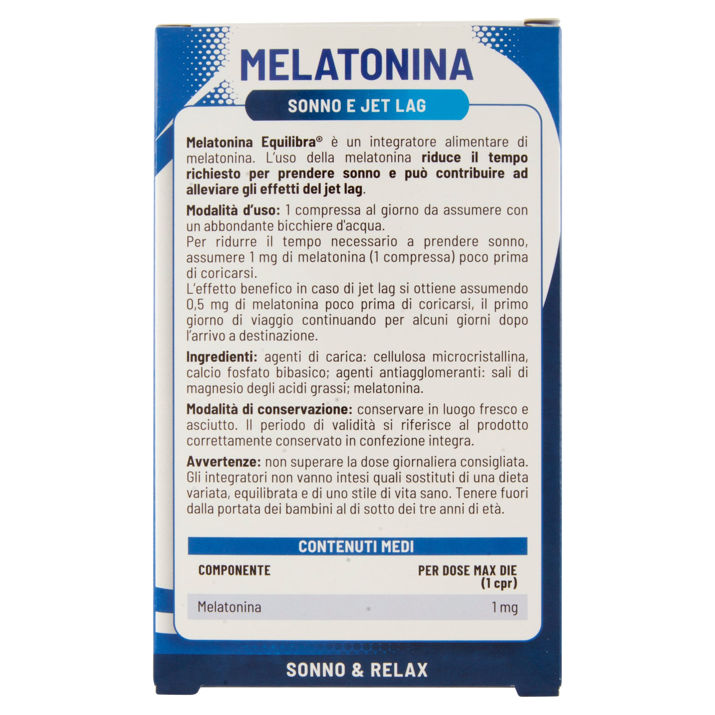 MELATONINA 75 COMPRESSE