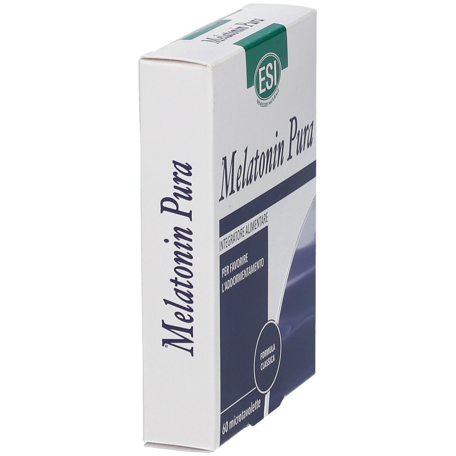 ESI MELATONIN PURA 60 MICROTAVOLETTE SENZA GLUTINE