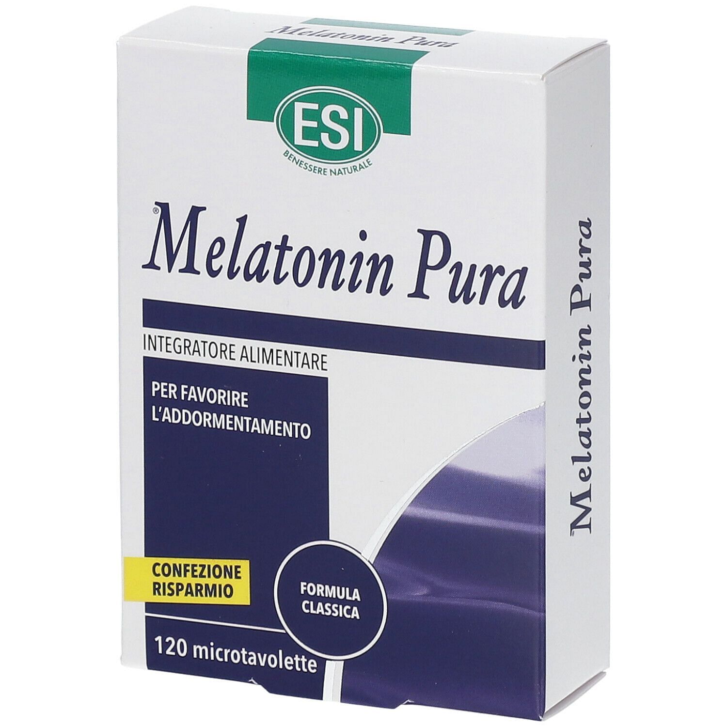 Esi Melatonin Pura 120 Microtavolette