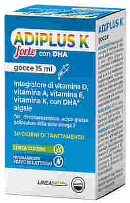 ADIPLUS K FORTE CON DHA GOCCE FLACONCINO 15 ML