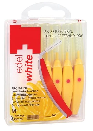 EDEL WHITE SCOVOLINO INTERDENTALE M 0,7MM 6 PEZZI