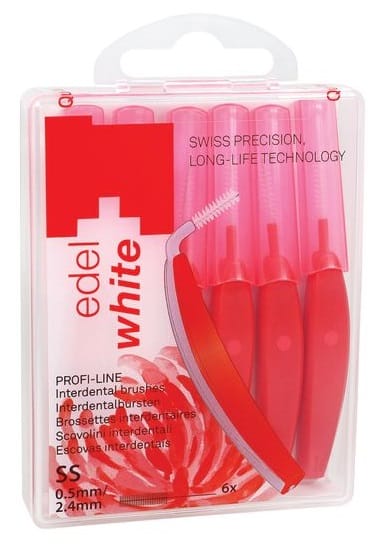 EDEL WHITE SCOVOLINO INTERDENTALE SS 0,5MM 6 PEZZI