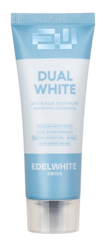 EDEL WHITE ANTI PLAQUE + WHITENING DENTIFRICIO 75 ML