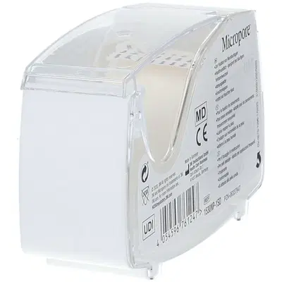 CEROTTO IN ROCCHETTO TRANSPORE CM 2,5 X 5 MT DISPENSER 1 PEZZO CEROTTO IN ROCCHETTO TRANSPORE CM 2,5 X 5 MT DISPENSER 1 PEZZO