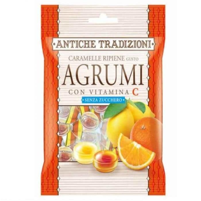 Agrumi con Vitamina C Caramelle Ripiene Antiche Tradizioni 60g