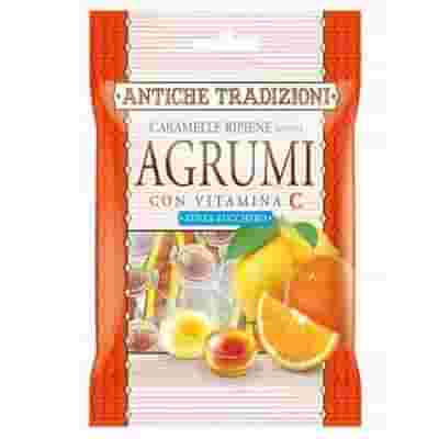 ANTICHE TRADIZIONI CARAMELLE RIPIENE CON VITAMINA C GUSTO AGRUMI 60 G