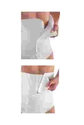 KAMILA ORTHO SOFT CINTURA  POST OPERATORIA VELCRO SINGOLO H 27 CM XL BIANCO