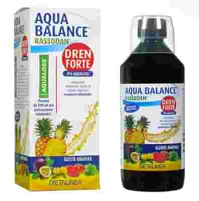 AQUA BALANCE RASSODAN DREN FORTE GUSTO ANANAS 500 ML DIETALINEA + AQUALOSS 2,8 G