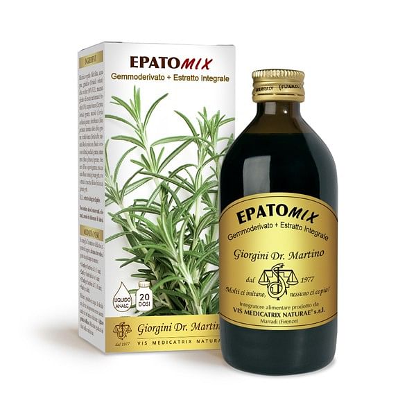 Epatomix Gemmoderivato + Estratto Integrale Senza Alcool 200 Ml