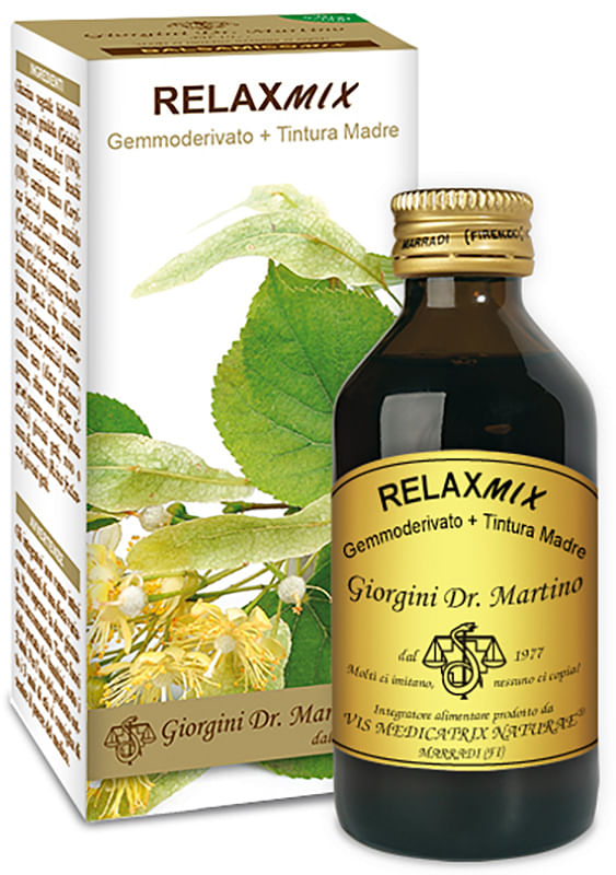 Relaxmix Gemmodervato + Tintura Madre Senza Alccol 100 Ml