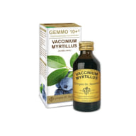 GEMMO 10+ GEMMODERIVATO CONCENTRATO VACCINIUM MYRTILLUS MIRTILLO NERO SENZA ALCOOL 100 ML