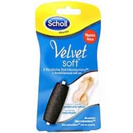 VELVET SOFT 2 RICARICHE ROLL CRISTALLI DI DIAMANTE PEDICURE PROFESSIONALE