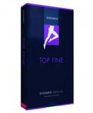 SIGVARIS 702 CCL2 TFQ COLLANT TOP FINE LUNGO PUNTA APERTA CRISPA M PLUS