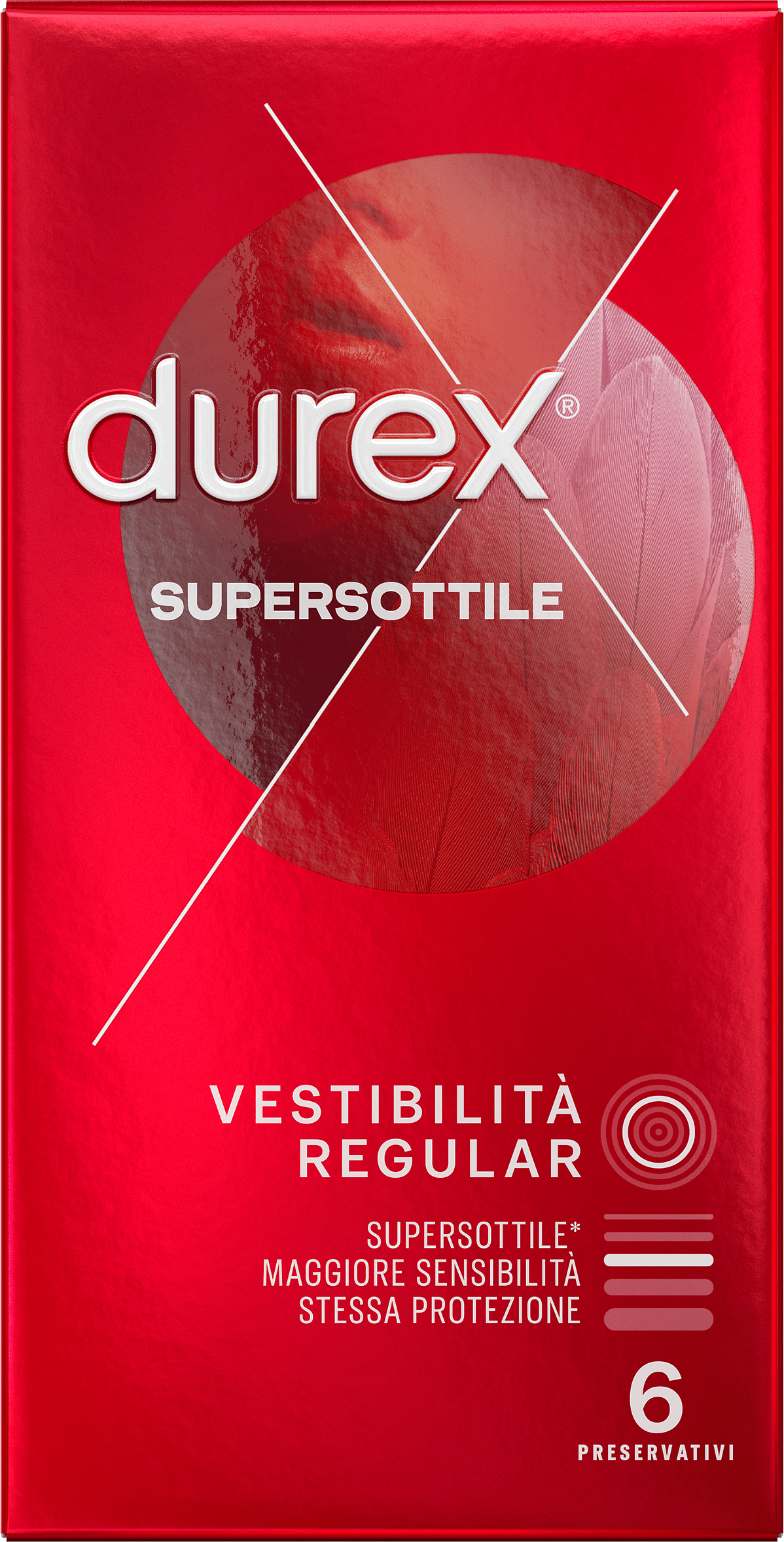 Profilattico Durex Supersottile 6 Pezzi