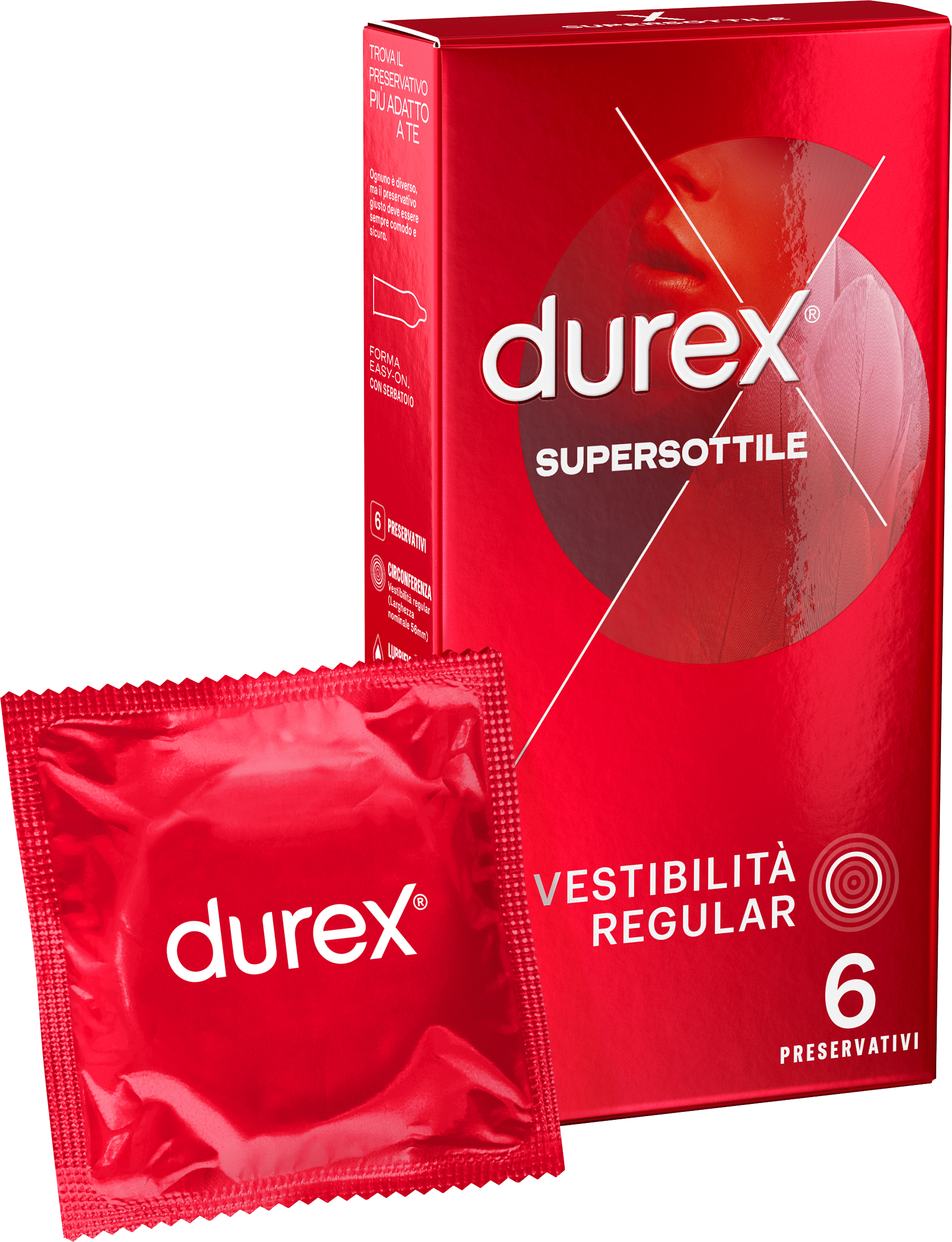 PROFILATTICO DUREX SUPERSOTTILE 6 PEZZI