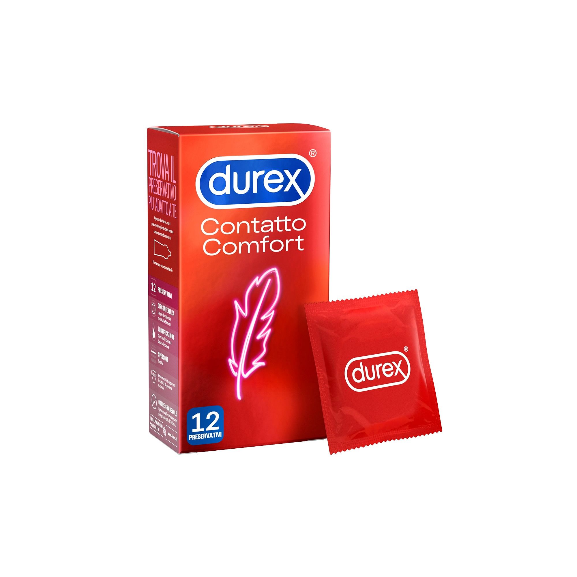 Profilattico Durex Supersottile 12 Pezzi