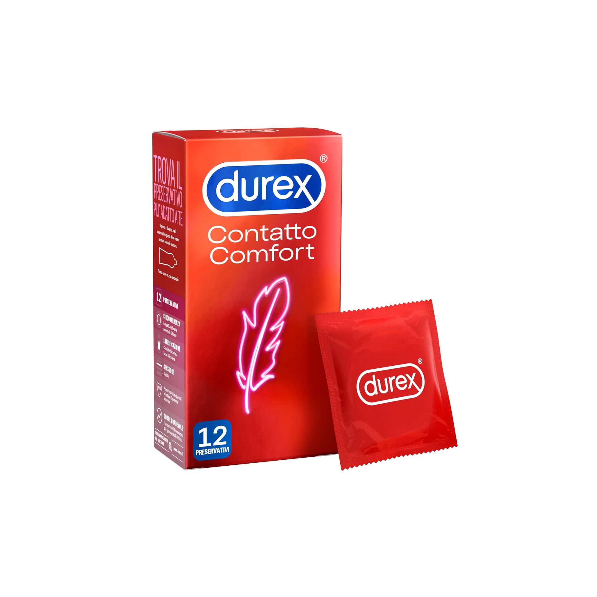 Profilattico Durex Supersottile 12 Pezzi