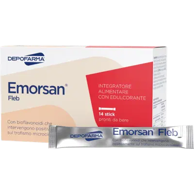 EMORSAN FLEB 14 STICK PACK DA 15 ML EMORSAN FLEB 14 STICK PACK DA 15 ML